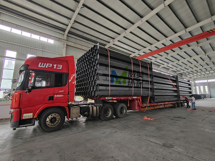 云南濕電除塵器陽極管束大修項目發(fā)貨